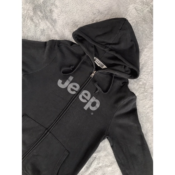 Zipper hoodie jaket JEEP second original