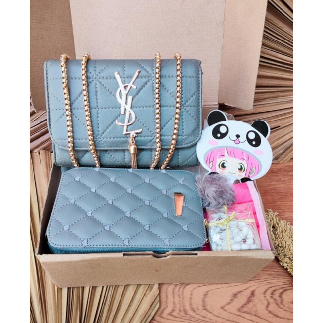 Set hampers tas wanita /kado ulangtahun/kado untuk istri-pacar