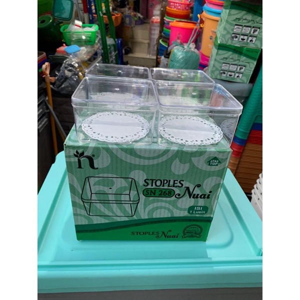 Toples Kue Kering / Toples Nastar 250 gram Nuai SN 268