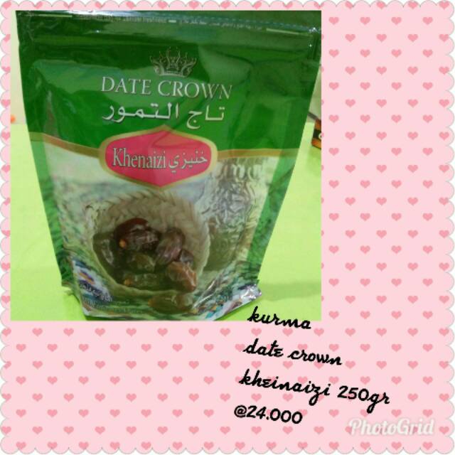 Kurma Date crown khenaizi 250gr