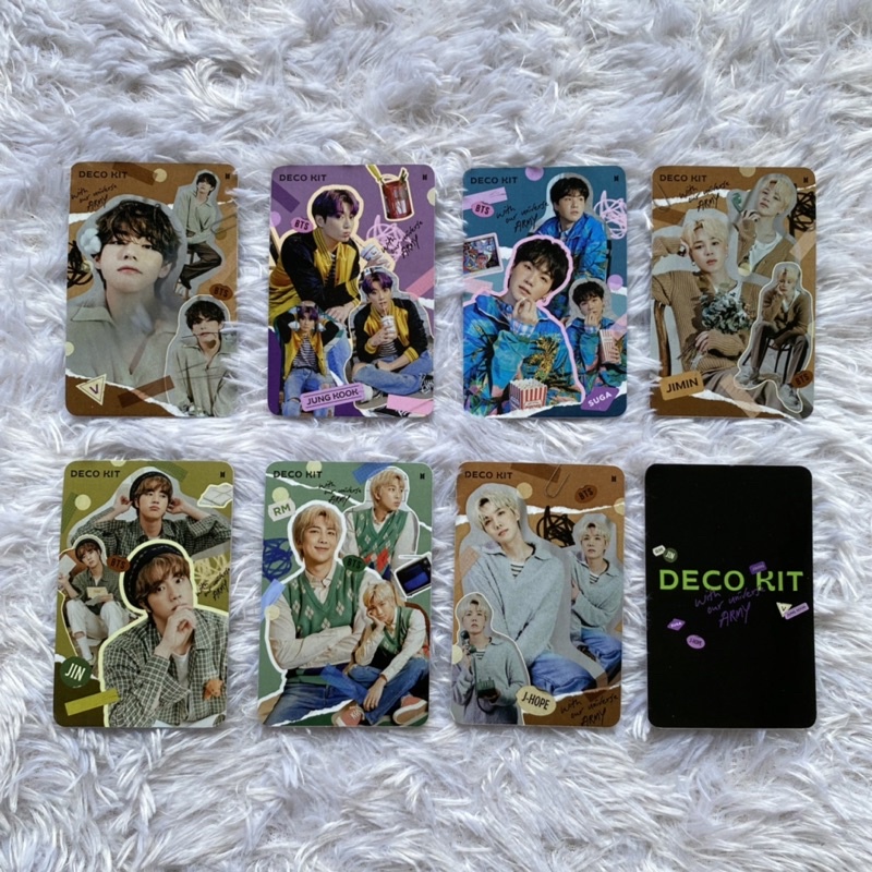 PHOTOCARD BTS DECO KIT