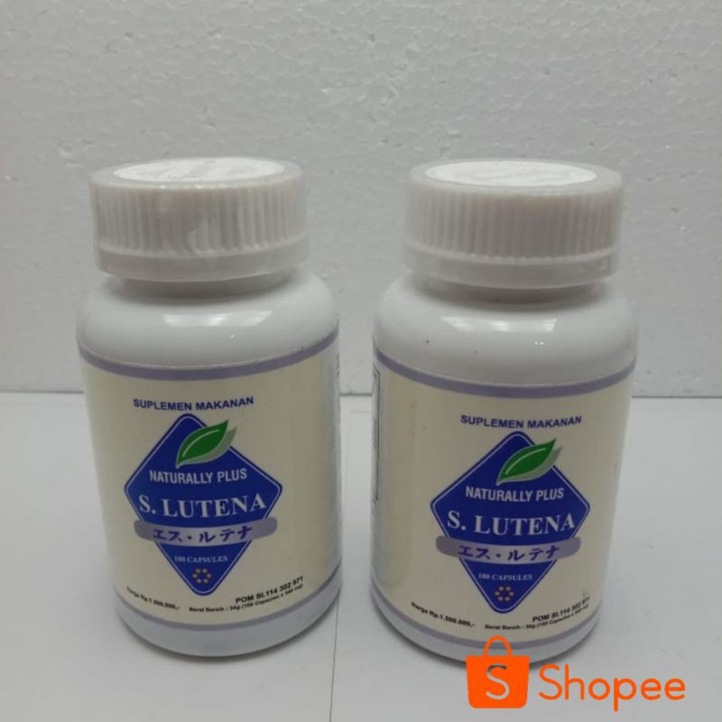 S LUTENA SUPLEMEN KESEHATAN MATA SLUTENA ORIGINAL ASLI