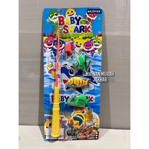 MAINAN ANAK PANCINGAN BABY SHARK KECIL PC.09