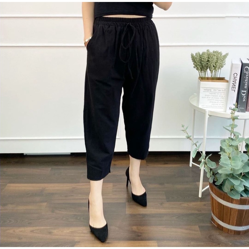 VS - Kulot Stella Pant | Celana Panjang Wanita Kulot Stella Tanpa Kantong
