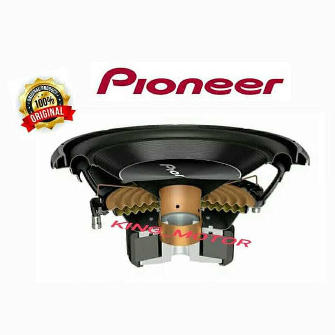 subwoofer 12 inch double coil pioneer ts-a300d4