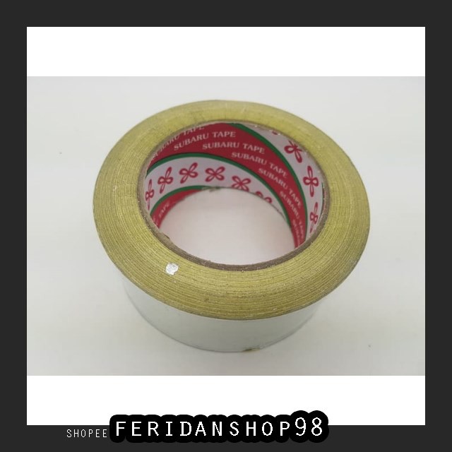 

FS1120 SELOTIP & DOUBLE TAPE LAKBAN ALUMUNIUM FOIL ATK TAPE 2" ISOLASI 48 X 30M BY FERIDANSHOP98