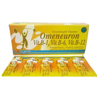 Omeneuron harga per 10tab vitamin pegal kesemutan