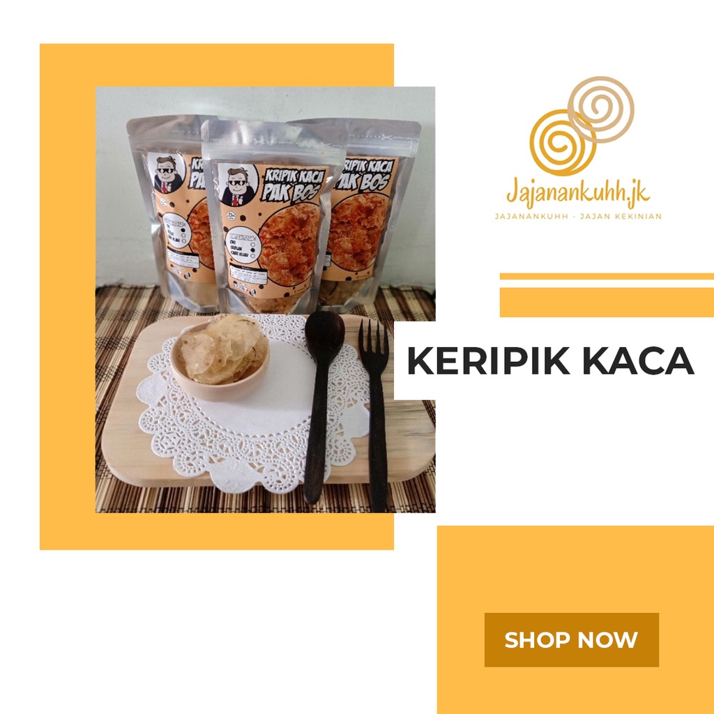 

[Jajanankuhh.jk] Keripik Kaca / Keripik Beling / Kaca Keripik Murah Surabaya