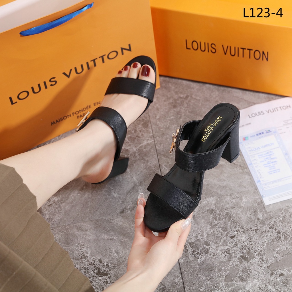 SHOES Block Heel Sandals #L123-4