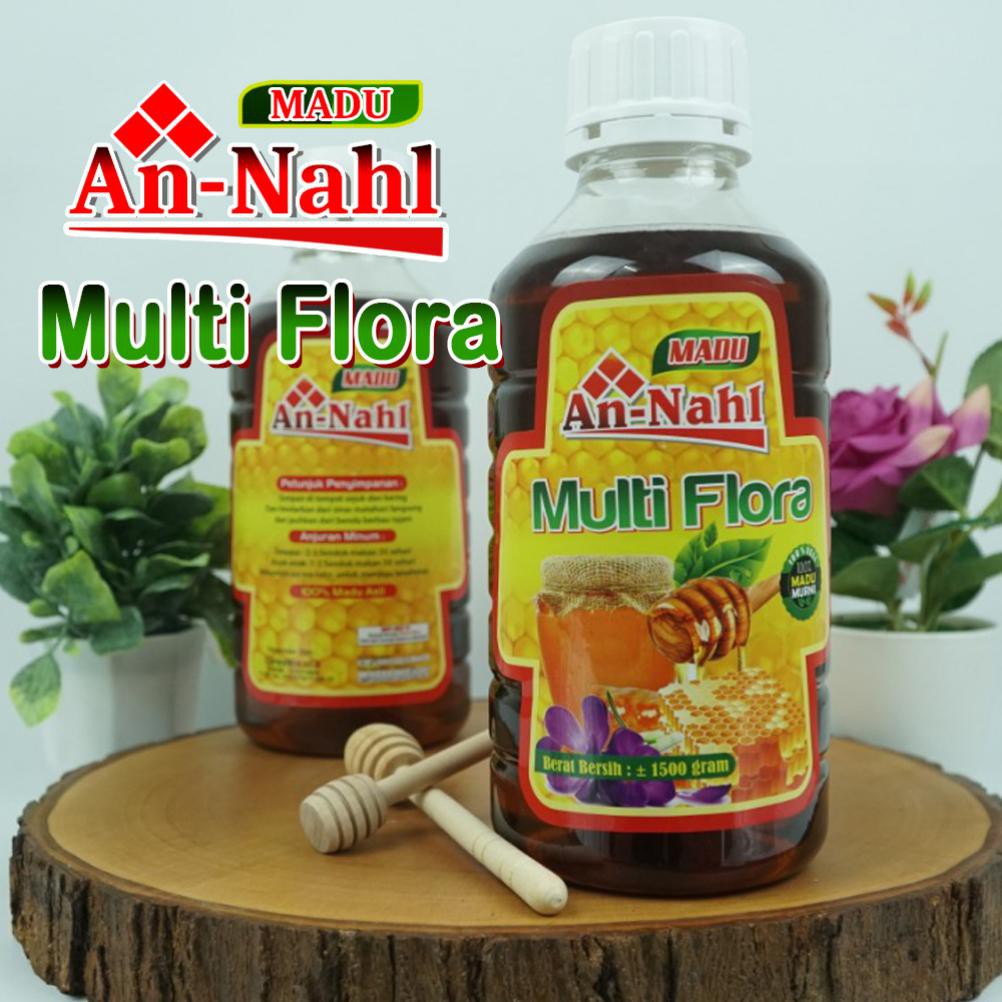 Madu Murni An Nahl Multiflora 1500gr / An-Nahl Multiflora 1,5gr