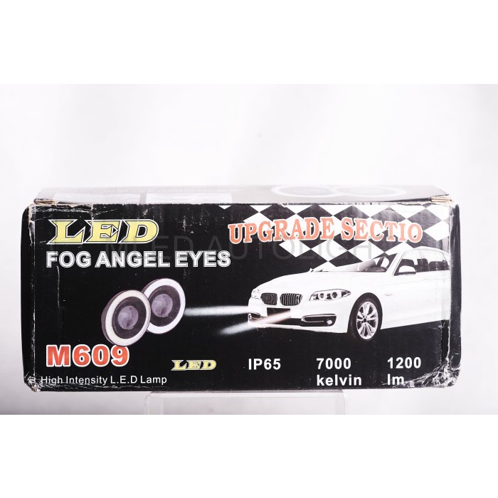 LED Foglamp Angel Eyes 89mm Universal