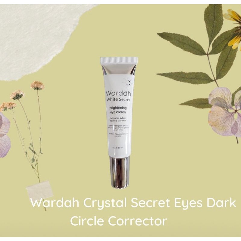 ☀️cahaya☀️wardah white secret eye treatment