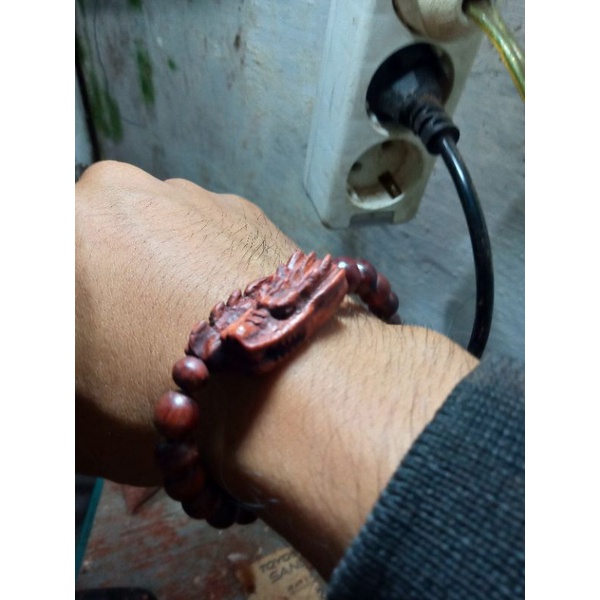 Gelang ukir naga full galih kayu nagasari ASLI TENGGELAM |  ready gaharu bidara jenitri liwung tengs