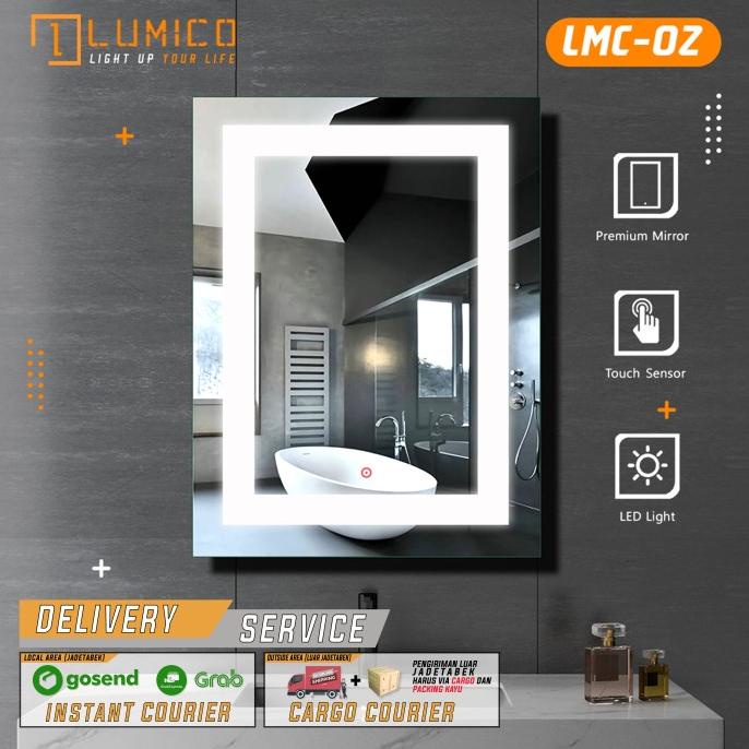 [LMC-02] KACA / CERMIN LED / LED MIRROR MODERN