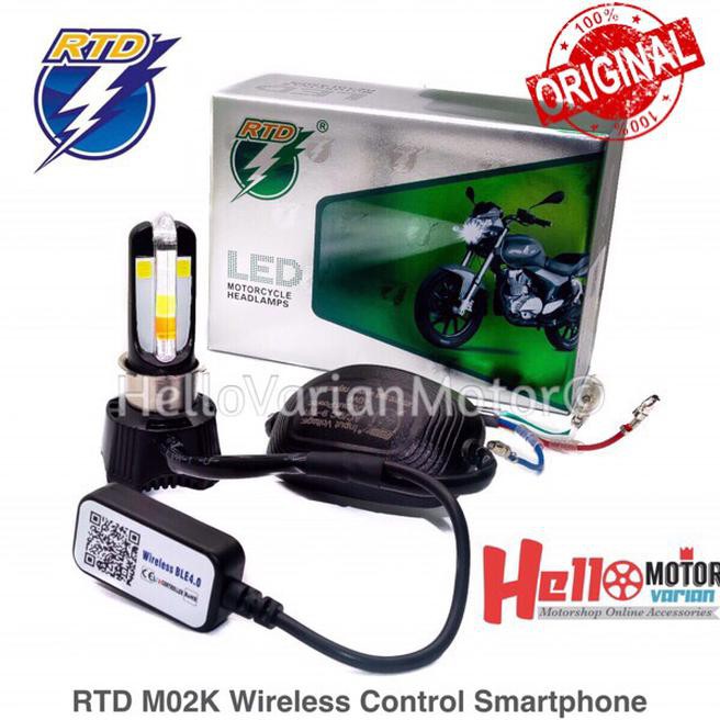 Lampu Depan Led Rtd M02K Wireless Control Smartphone