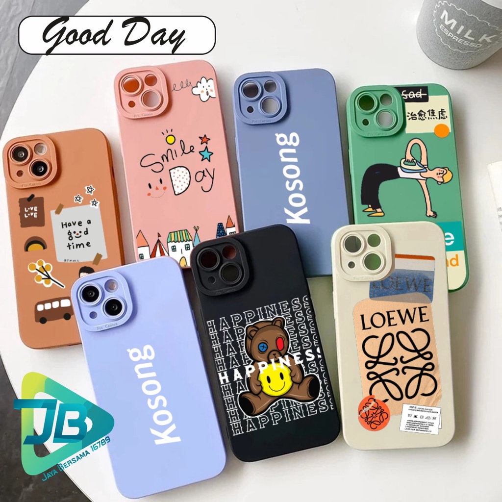 SOFTCASE CASE SILIKON PROCAMERA GOOD DAY OPPO VIVO SAMSUNG REALME XIAOMI IPHONE INFINIX ALL TYPE JB5662