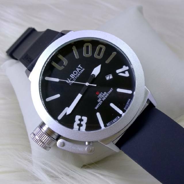 ORIGINAL Jam Tangan Pria / Cowok U-BOAT Luxury Watch