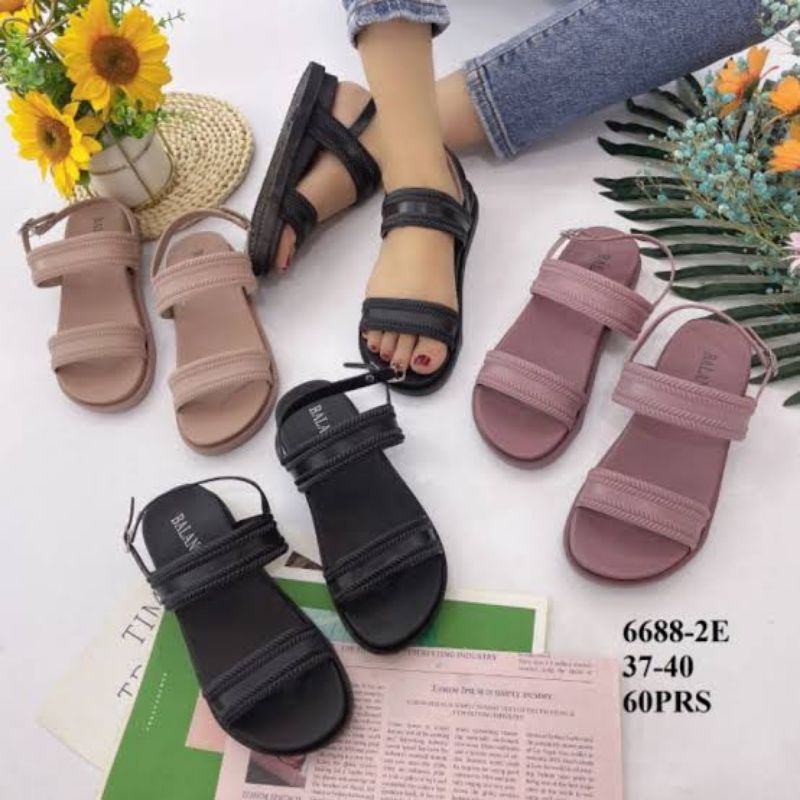 Sandal Wanita Jelly Balance 6688-2E