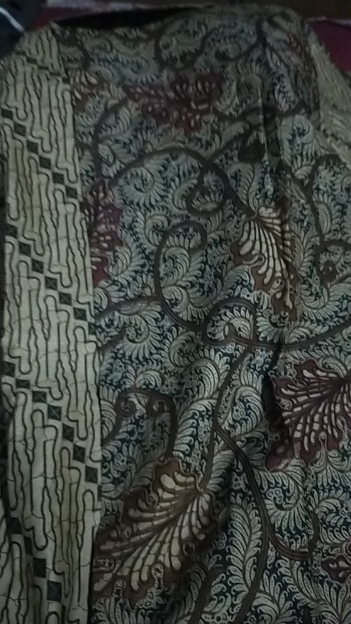 Dress Batik Tunik Seling Genes Kombi All Size Lengan Pendek Dan Lengan Panjang