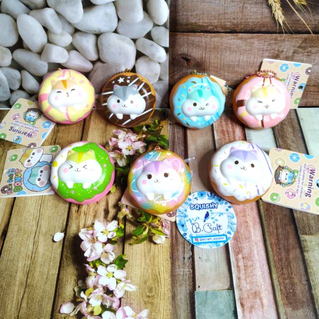 Poli Mini Donut Squishy