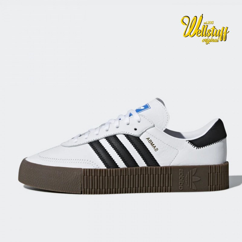 Jual Sepatu Wanita Adidas Samba / Wmns Sambarose White Gum AQ1134 Original