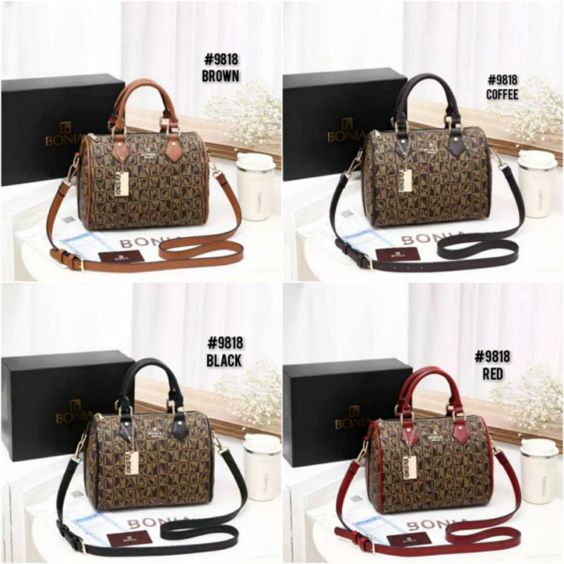 Handbag BONIA SPEDY 9818  dapat BOX Handbag Premium Tas Batam