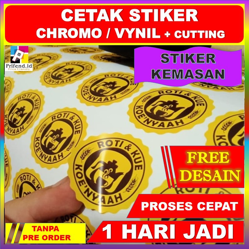 

Cetak Stiker Vinyl / Cetak Stiker Label Kemasan / Label Usaha Makanan / Cetak Label Minuman