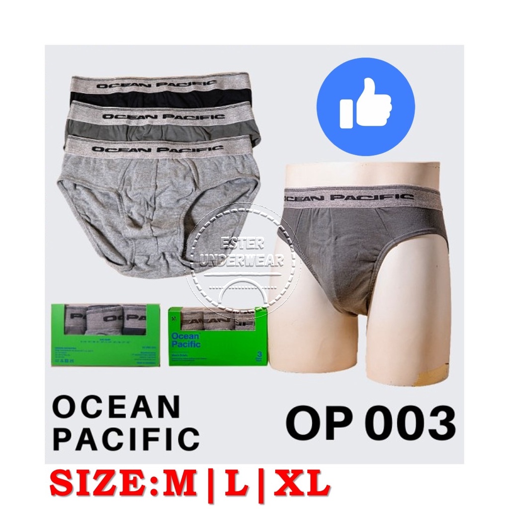 Celana Dalam OCEAN PACIFIC OP 003 ISI 3PCS