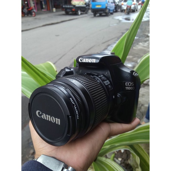 Kamera Canon 1100 D lengkap Box