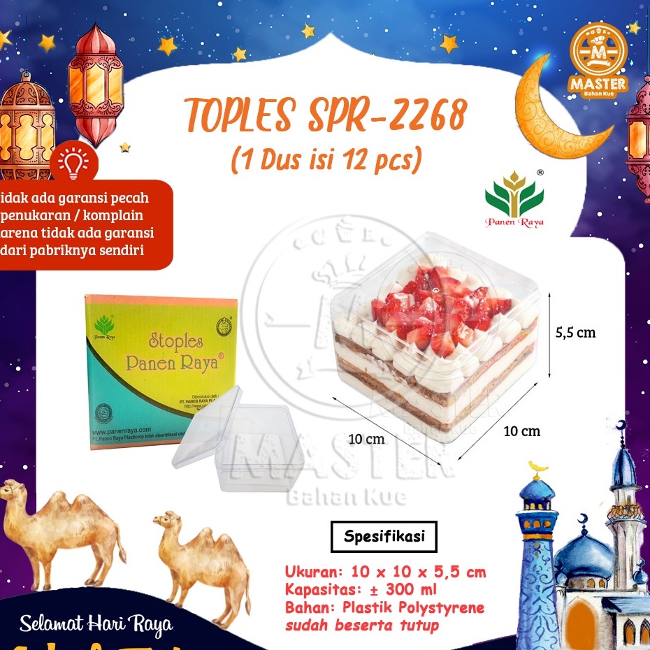 Panen Toples Dessert Box SPR 2268 [1 Dus isi 12 pcs]