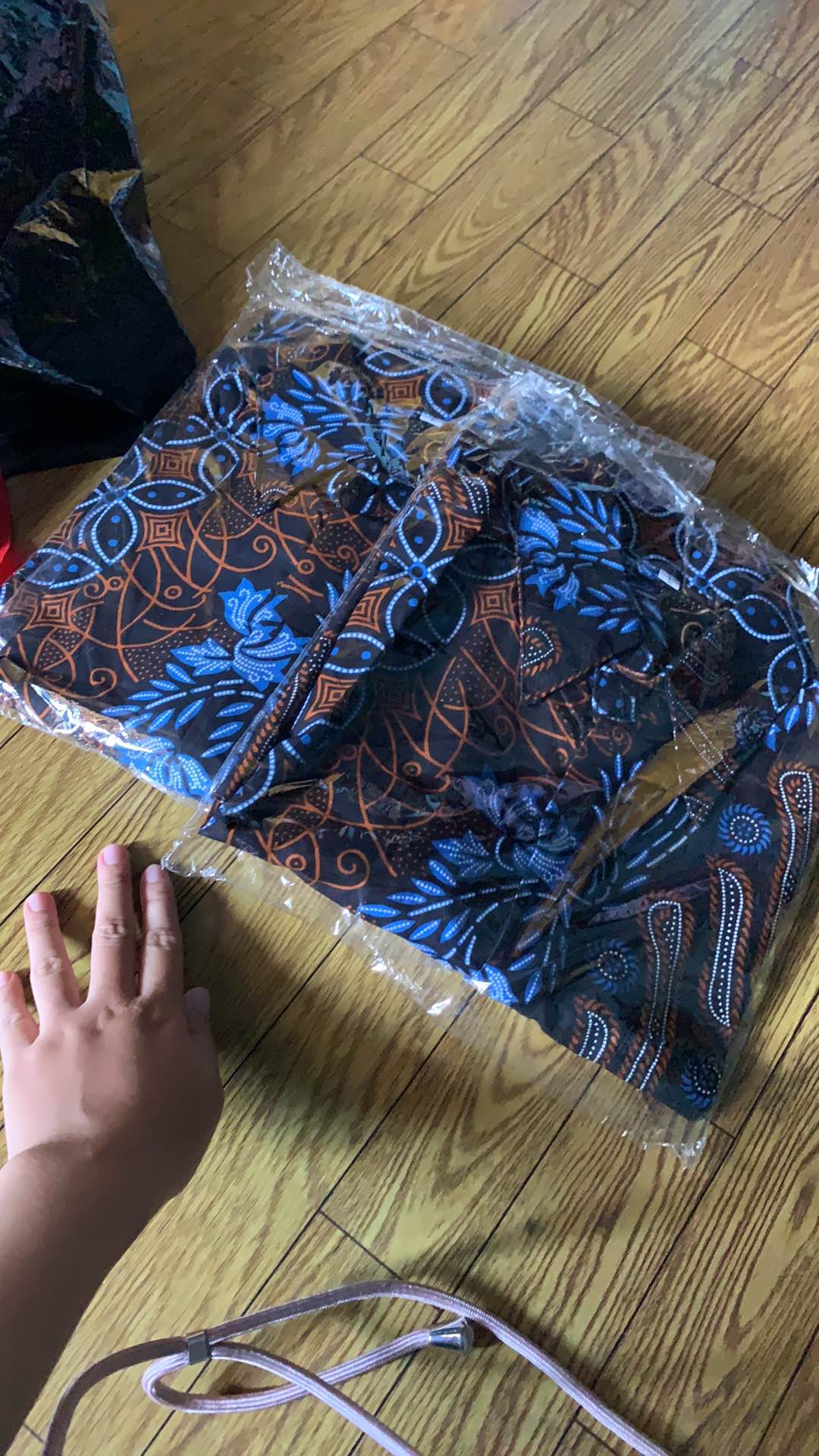 Seno Biru Batik Couple Keluarga Best Seller Kemeja Gamis Hem Tunik Outer Atasan Batik Anak Original