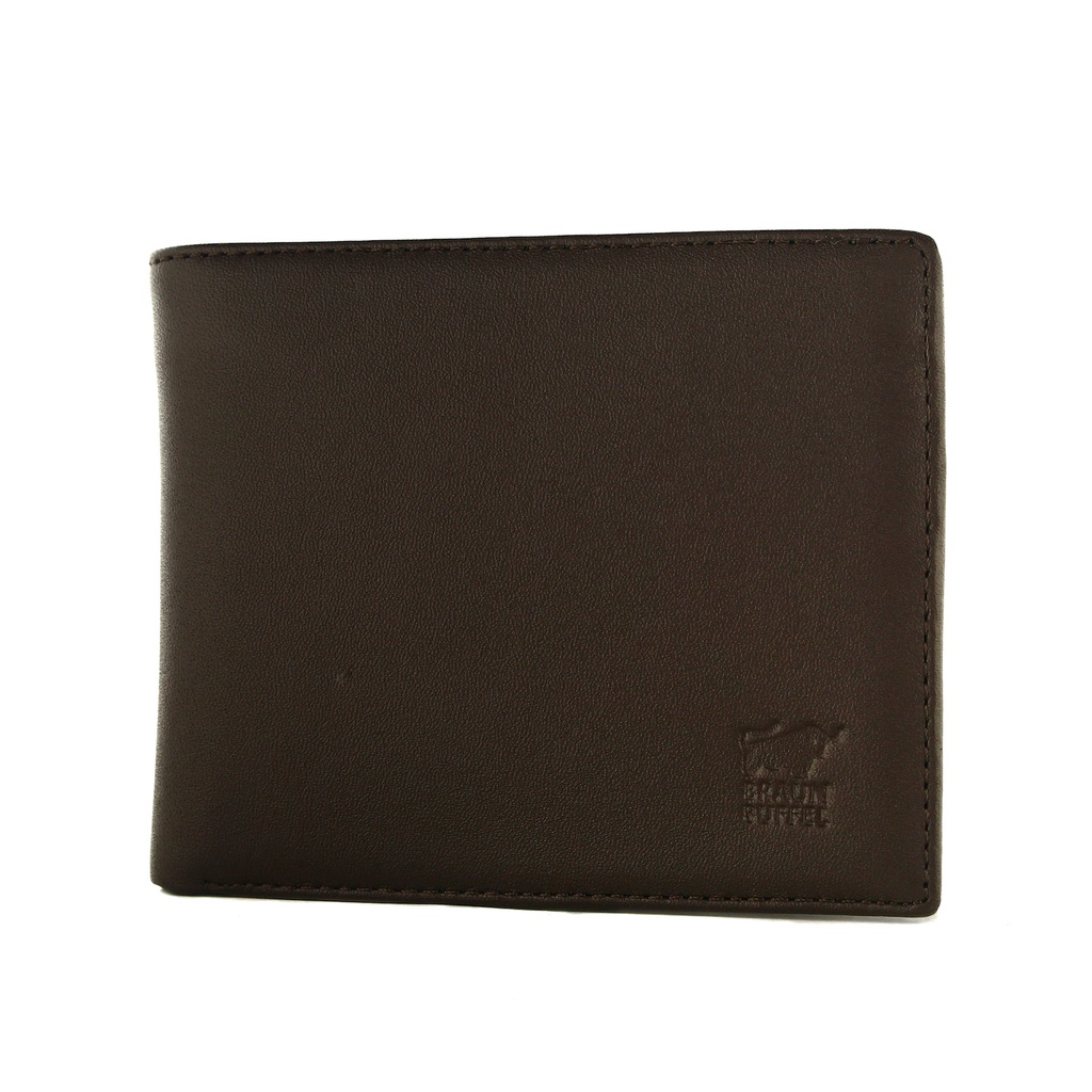 TOKOKOE - Dompet Pria model Tidur bahan Kulit Premium Dompet Lipat - BB 543 Black Brown