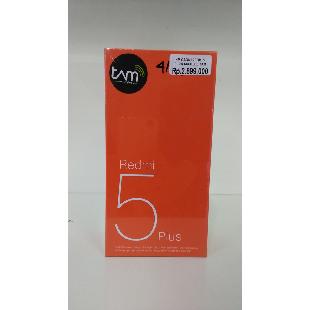 XIAOMI REDMI 5 PLUS RAM 4 ROM 64 TERMURAH