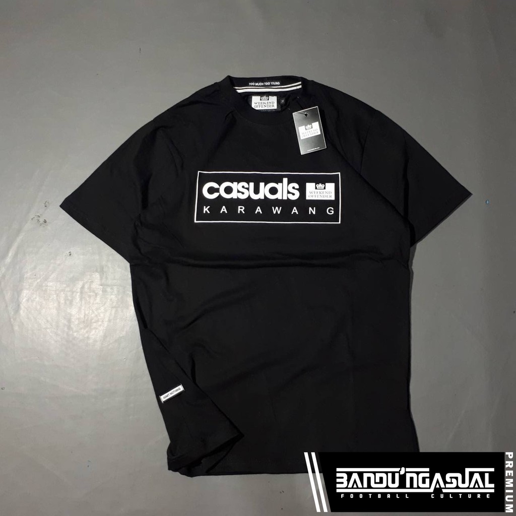 T-SHIRT WEEKEND OFFENDER CASUAL (SERIES KARAWANG)