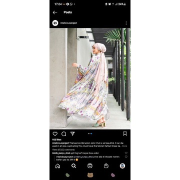 Merien Kaftan Dress by Intaliciousproject