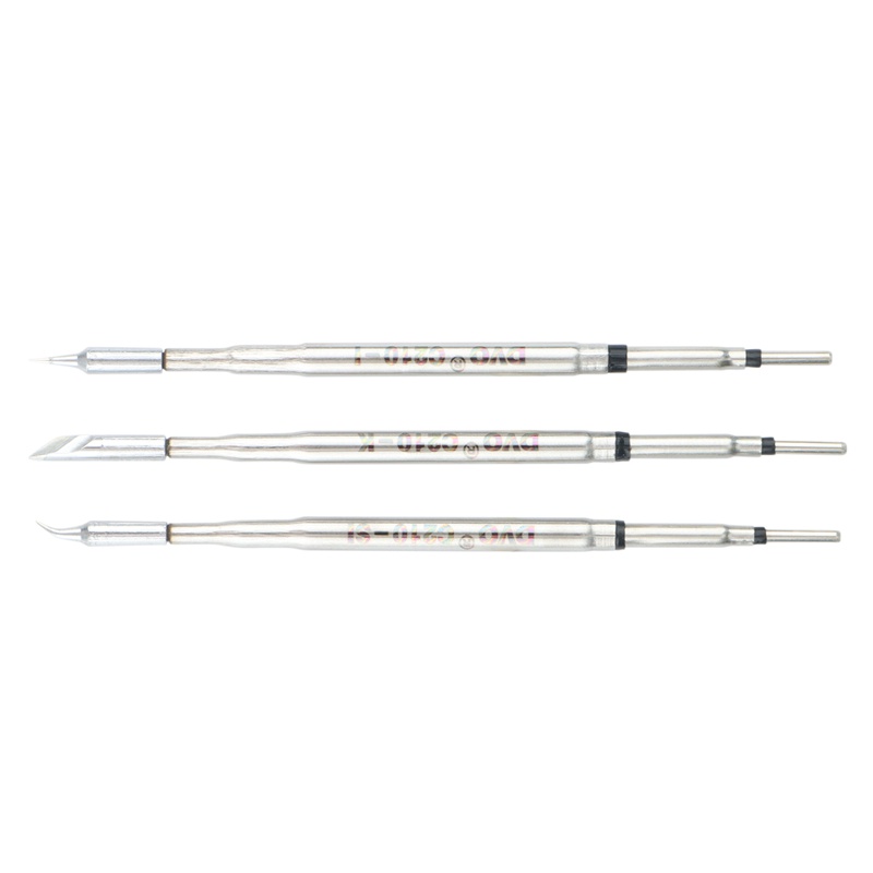 DVO 3Pcs for JBC C210 Soldering Tips Welding Iron Head for JBC Tips T210 Handle JBC CD-2SD/2SHE Handle Solder Station