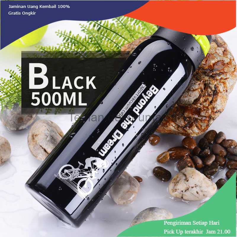 TD-DA1 BAOWENBEI Botol Minum Sepeda Thermos Bicycle Bottle 500ml - A1A096