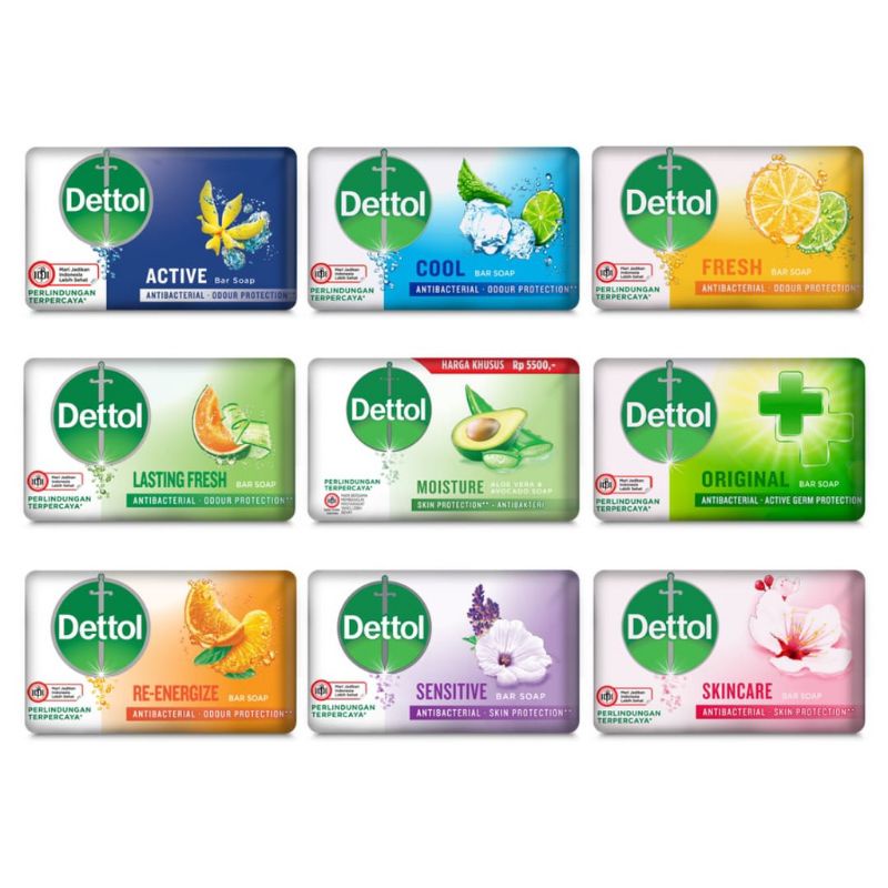 SABUN DETTOL 60GR