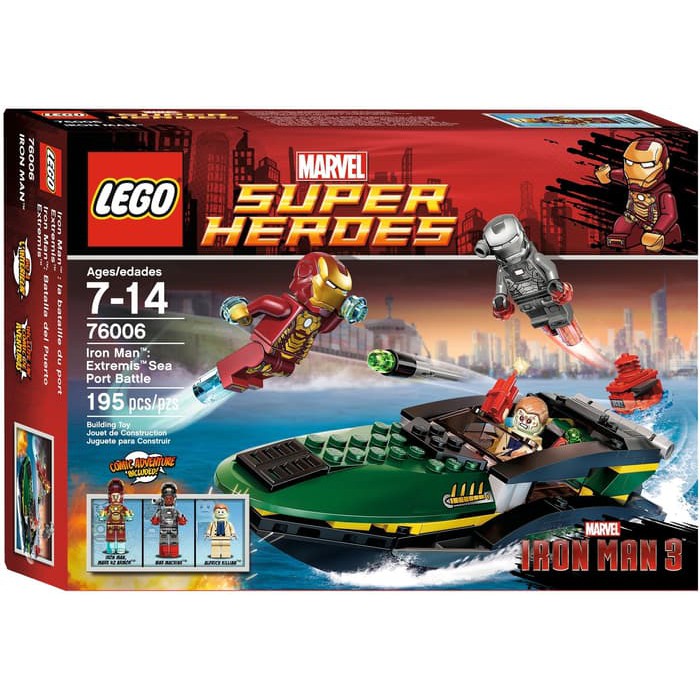 lego iron man 76006
