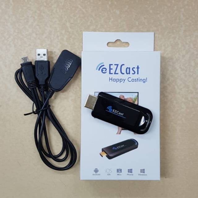 EZCast Hdmi Dongle mirroring Smartphone ke proyektor / Tivi