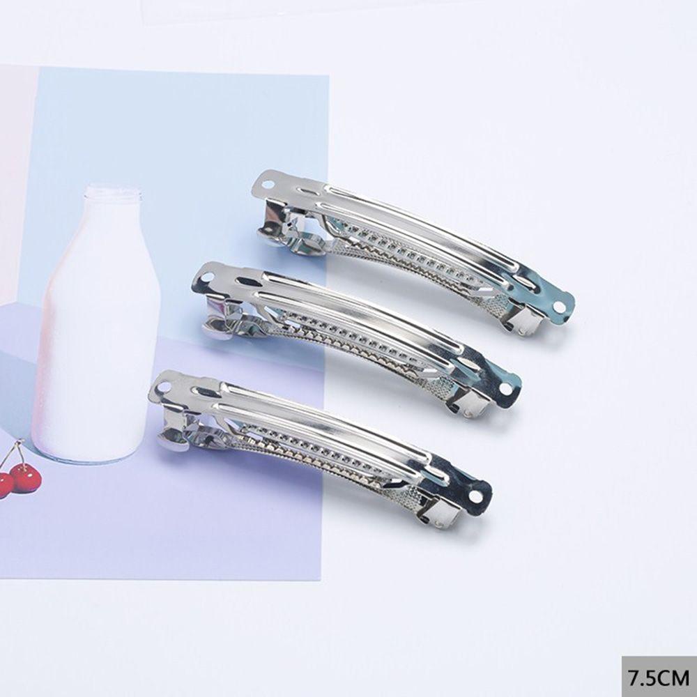 Aksesoris Rambut Agustina 50mm French Clip Metal Barrettes Spring Clips