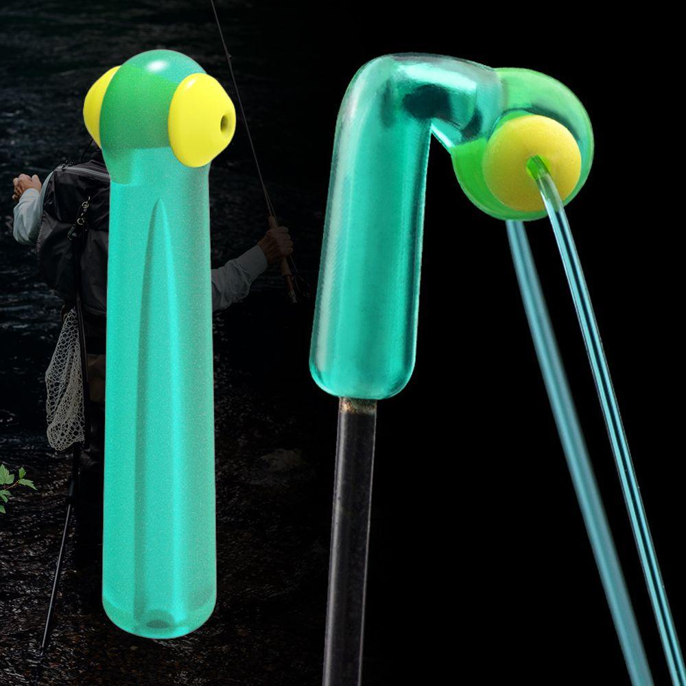Preva RoFishing Hooks Supplies DIY Perlengkapan Memancing Gaya Ganda Hijau Transparan