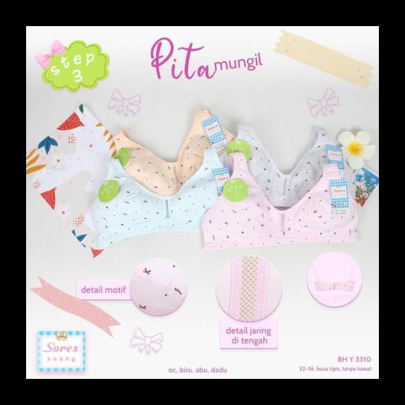 Sorex Young 3310 Step 3 - Miniset Bh Bra Remaja