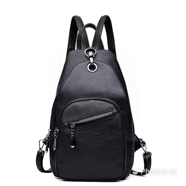 Waistbag leather tas selempang wanita slingbag kulit WAIZE bags tas dada ransel kulit tas wanita