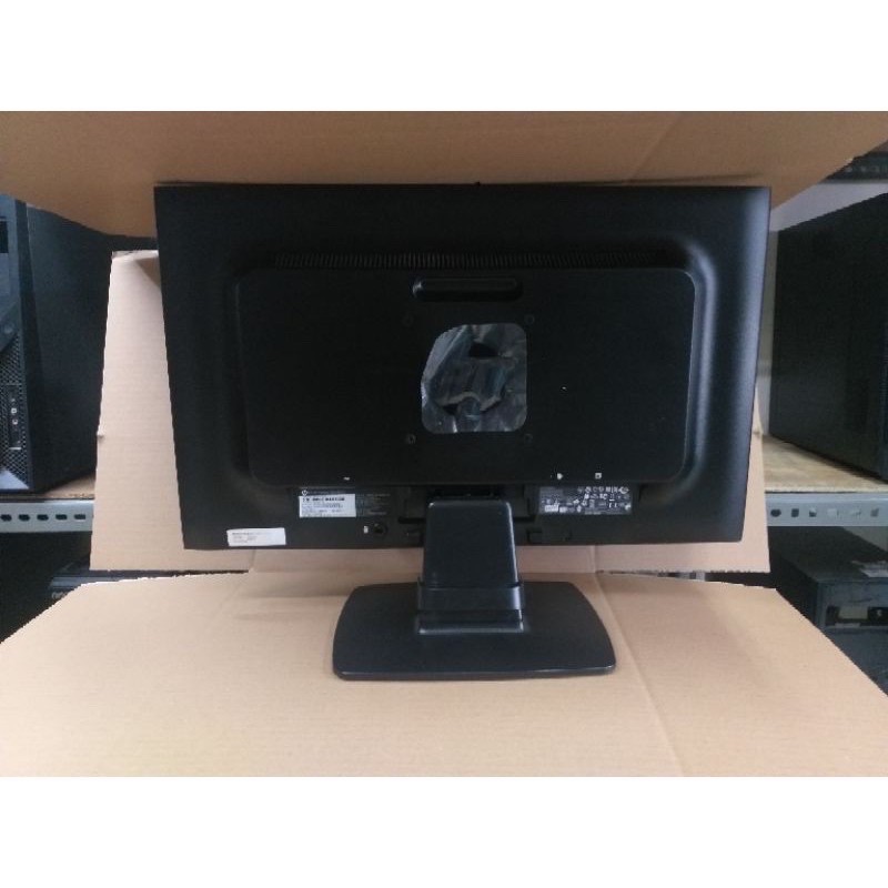 MONITOR HP LED 19 INCH WIDESCREEN LIKE NEW KOMPLIT KABLE