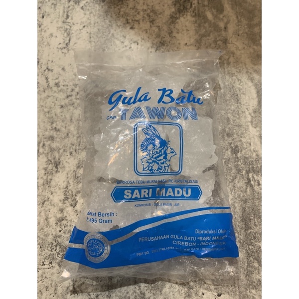 

Gula Batu Cap Tawon 495gr