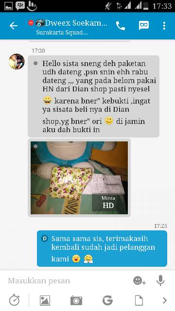 Cream Hn Besar Original Sertifikat Asli