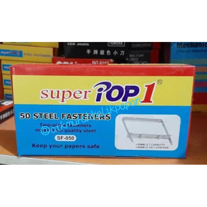 

Acco Besi Silver Pop 1 SF-050 isi 50-