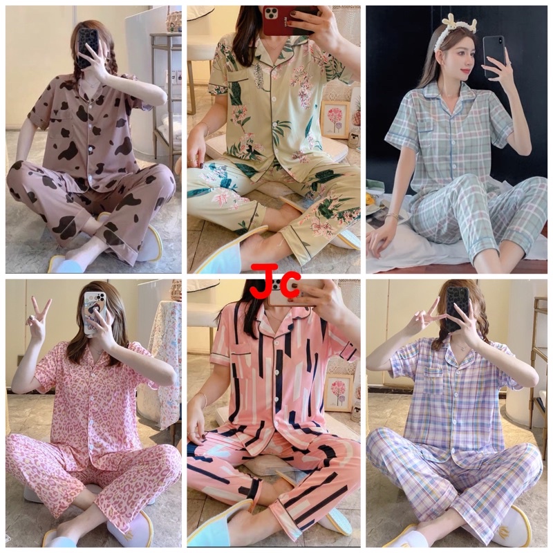 JC Piyama Set CP import / Piyama wanita CP / Piyama wanita Import murah-4