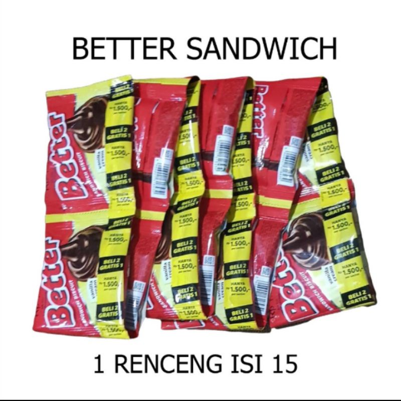 Better Sandwich Biscuit 10 x 22gr